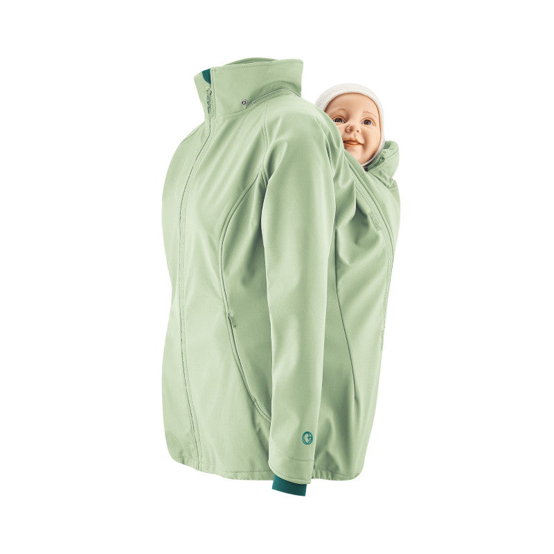 Mamalila Softshell Babywearing Jacket Allrounder - Green